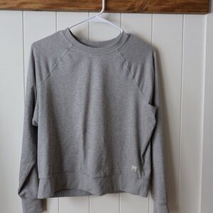 Vuori Heather Gray Crewneck Sweatshirt